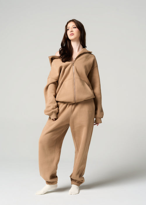Daily Essentials Zip-Up Hoodie